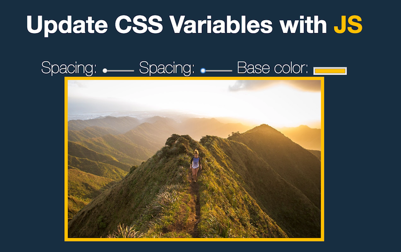 Playing with CSS Variables and JS